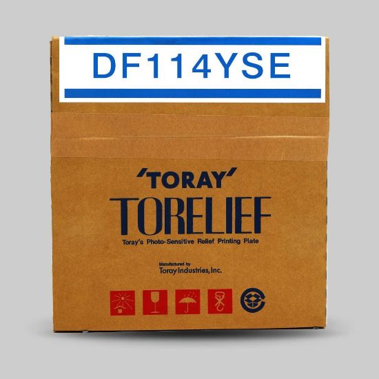 Toray, Torelief, plates, Packaging, water wash plates, photopolymer plates
