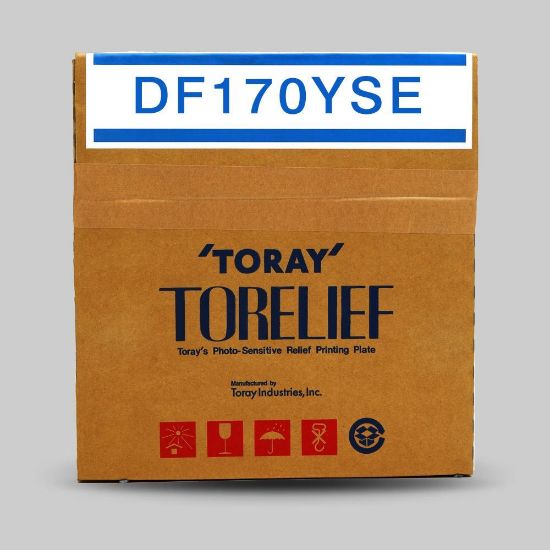 Toray, Torelief, plates, Packaging, water wash plates, photopolymer plates