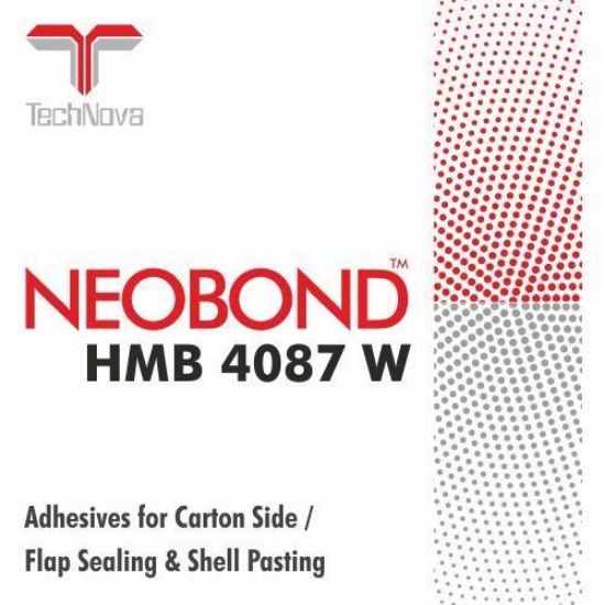 side flap sealing of mono – carton by nozzle appli, varnished and unvarnished/laminated surface