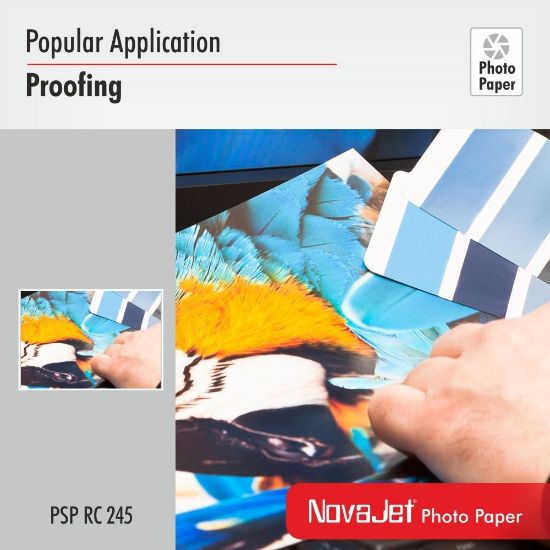 photo media, satin finish, thermal printing, piezo printing, proofing media, photo paper, inkjet media