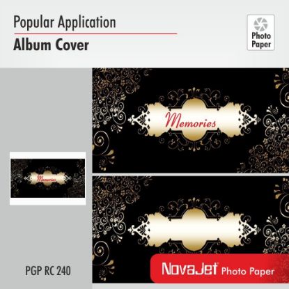 Photo gloss paper, inkjet media, photo printing paper, resin coated media, roll form