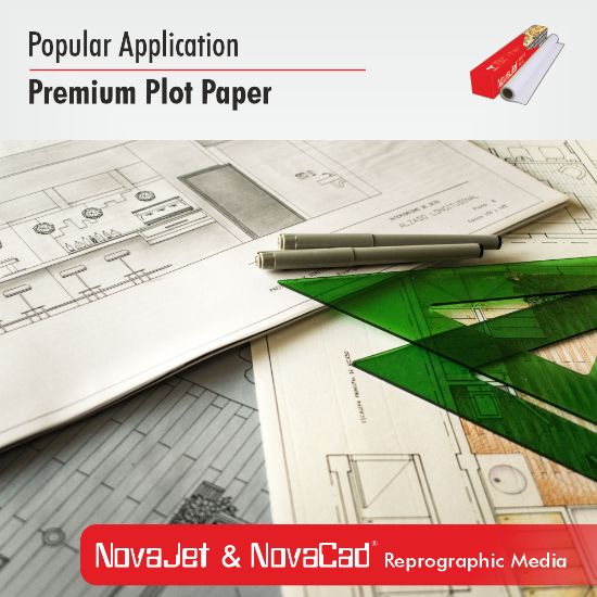 CAD media, plot paper, inkjet printing, laser printing