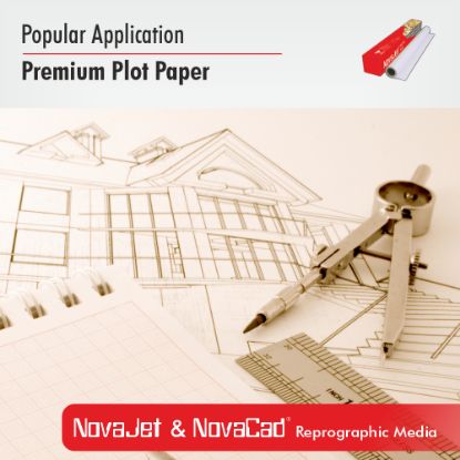 CAD media, plot paper, inkjet printing, laser printing