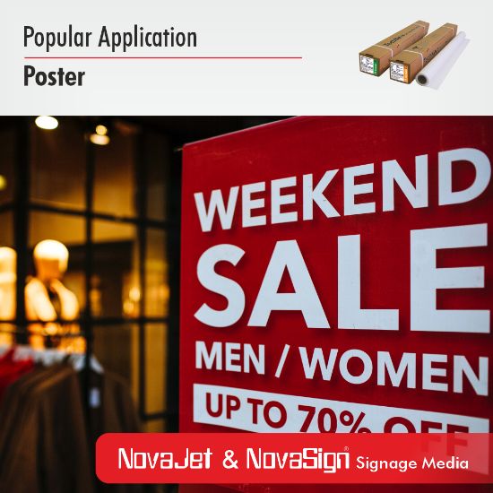 eco-solvent, solvent, UV, Latex and inkjet printing, poster media,satin finish,bus-backs, vehicle graphics,outdoor advertising