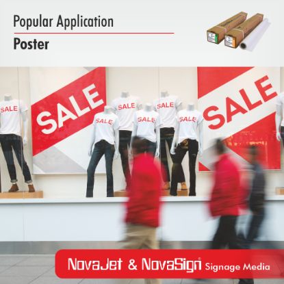 eco-solvent, solvent, UV, Latex and inkjet printing, poster media,satin finish,bus-backs, vehicle graphics,outdoor advertising