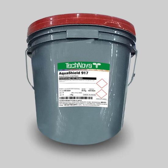 aqueous coating, roller coater application, MET PET Primer, primer coating, UV printing, waterbased coating